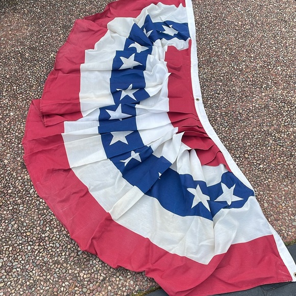 VALLEY FORGE Fourth of July BUNTING 3 individual pieces sold as set - Picture 2 of 3